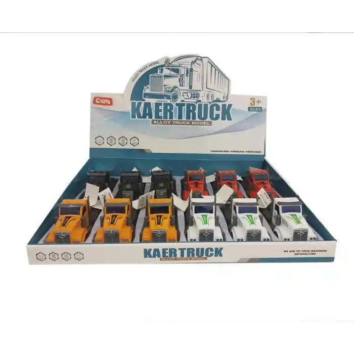 Ctoy Metal Çek Bırak Tır 4 Ass.2212-202