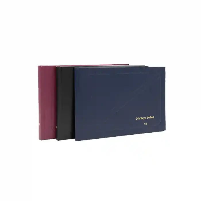 Dilman Çek Kayıt Defteri 17x24 192 Yp. Yatay Ciltli