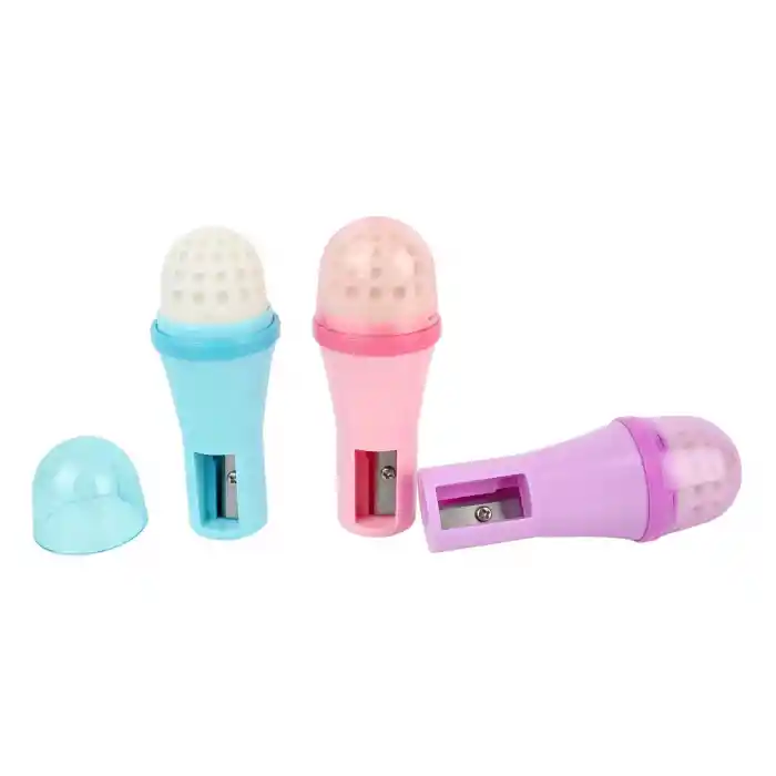 Dolphın Es-9516 Kalemtraş Çiftli +silgi Mikrofon