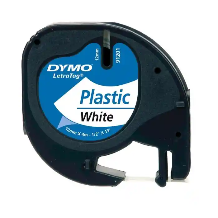 Dymo Plastik Etiket Beyaz 59422 12x4 S0721660
