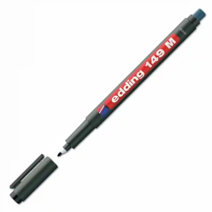 Edding 149 M Mavi Permanent Kalem Silgili