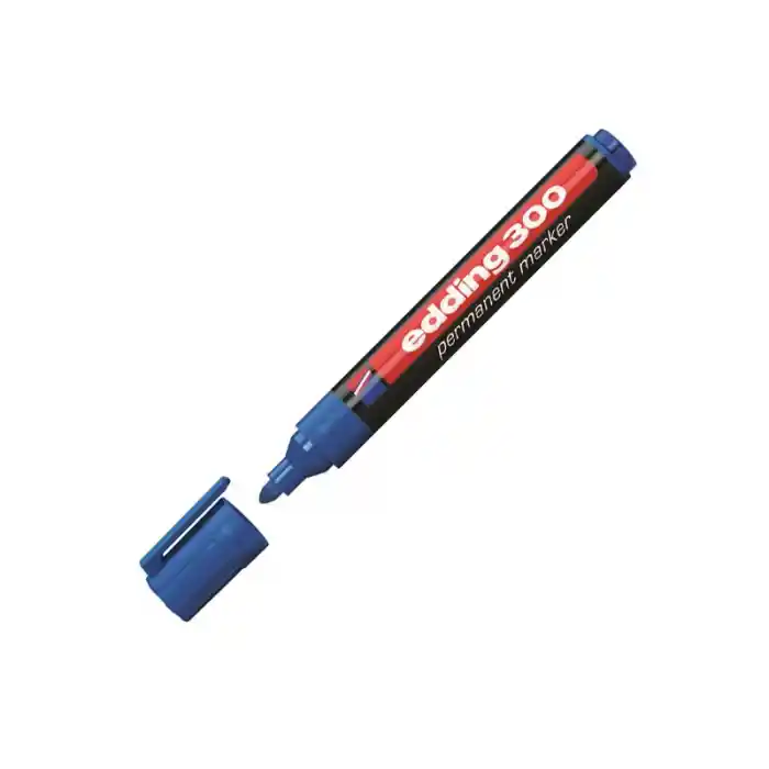 Edding 300 Mavi Permanent Marker Kalem