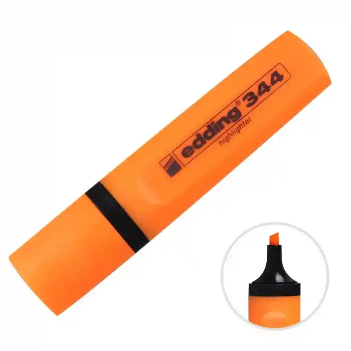 Edding 344 Turuncu Fosforlu Kalem