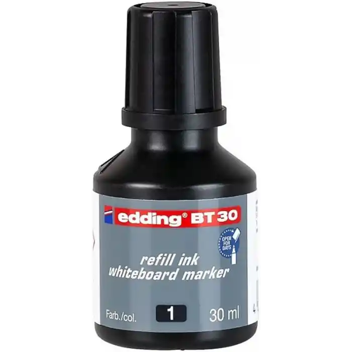 Edding Bt30 Siyah Tahta Kalemi Mürekkebi 30 Ml
