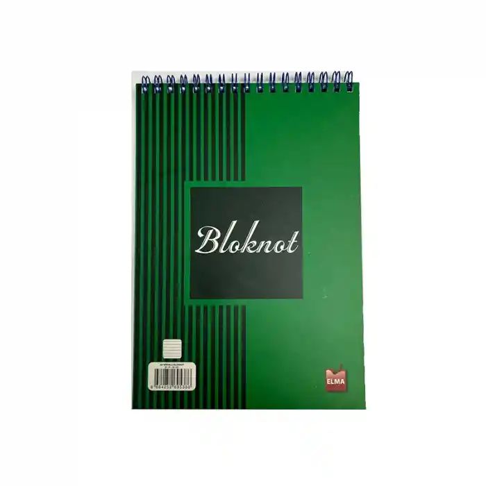 Elma A5 Spiralli Çizgili Bloknot 60 Yp.