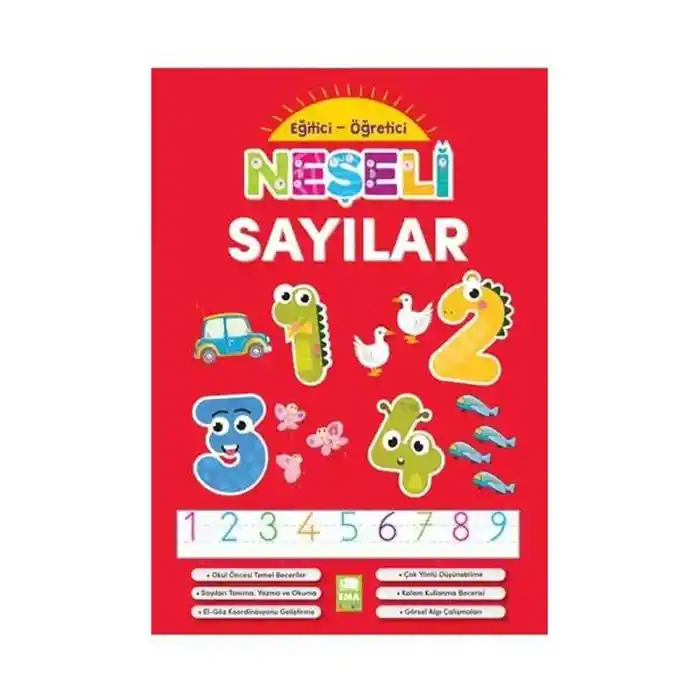 Ema Çocuk Neşeli Sayılar Etkinlik Kitabı