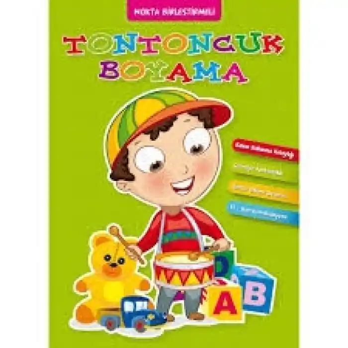 Ema Çocuk Tontoncuk Boyama Kitabı 1-4