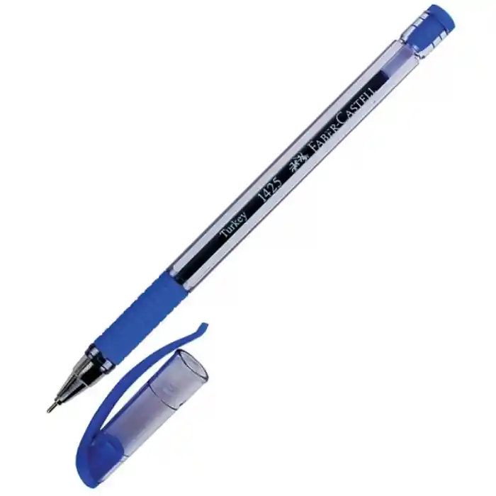 Faber 1425 İğne Uç Mavi Tükenmez Kalem 52071425510