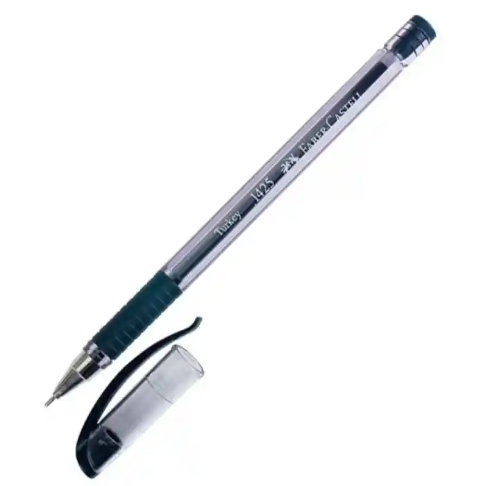Faber 1425 İğne Uç Siyah Tükenmez Kalem 142599