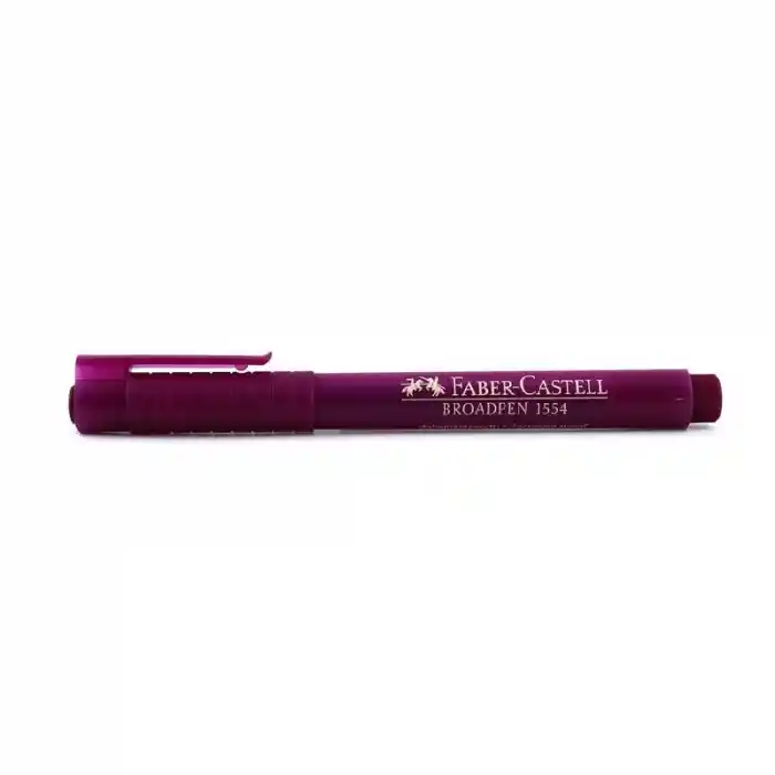 Faber 1554 Broadpen Magenta Kalem 155437