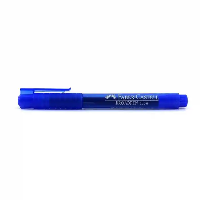Faber 1554 Broadpen Mavi Kalem 155451