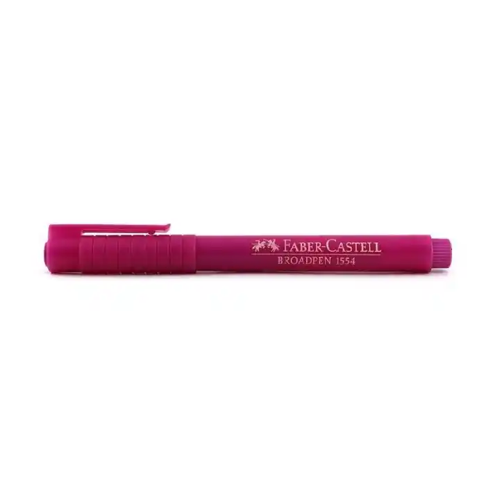 Faber 1554 Broadpen Pembe Kalem 155428