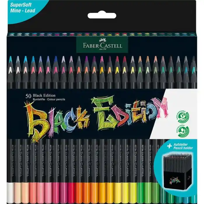 Faber Black Edıtıon Boya Kalemi 50 Li 5171116450000