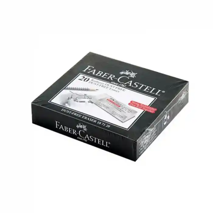 Faber Dust-free Doğa Dostu Silgi 20 Li 3018725400