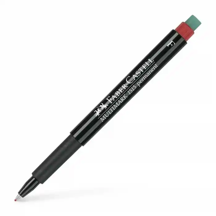 Faber (f) Kırmızı Permanent Kalem 151321