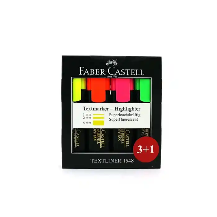 Faber Fosforlu Kalem 3+1 254831