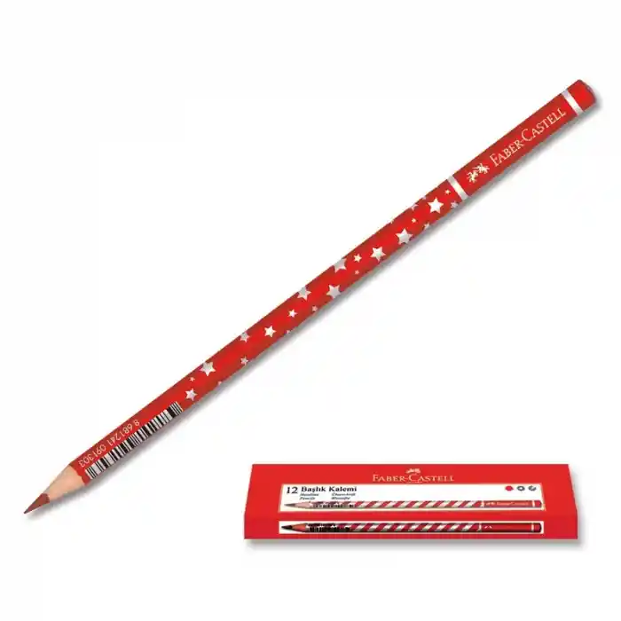 Faber Kırmızı Başlık Kalemi Yıldız 1131450001