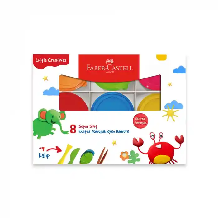 Faber L.creatives Super Soft Hamur 8 Li 51700000510