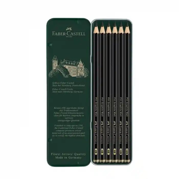 Faber Pıtt Matt Dereceli Kalem 6 Lı Set 51152070