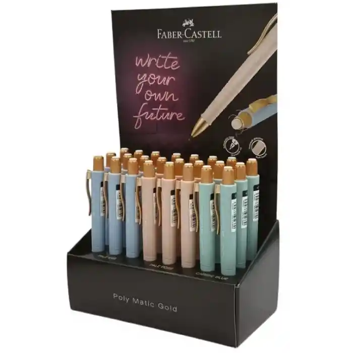 Faber Polymatıc Gold Ed.0,7 Versatil Kalem 24 Lü Stand 1333450