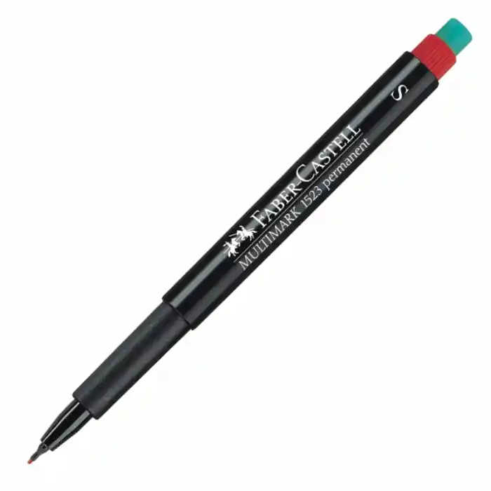 Faber (s) Kırmızı Permanent Kalem 152321