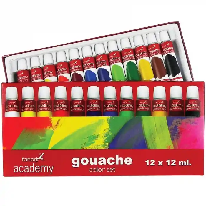 Fanart 12x12 Ml Guaj Boya 12 Renk