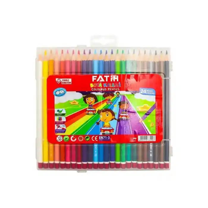 Fatih 24 Renk Çantalı Kuru Boya 33290