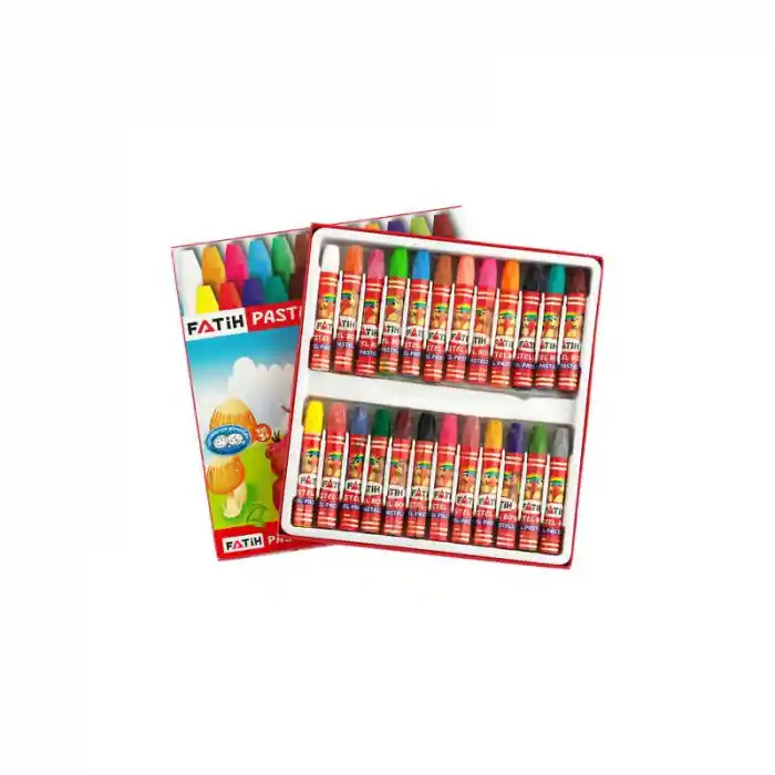 Fatih 24 Renk Pastel Boya Kıng Sıze 50340