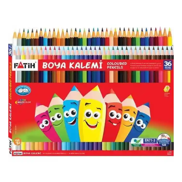Fatih 36 Renk Tam Boy Kuru Boya 33245
