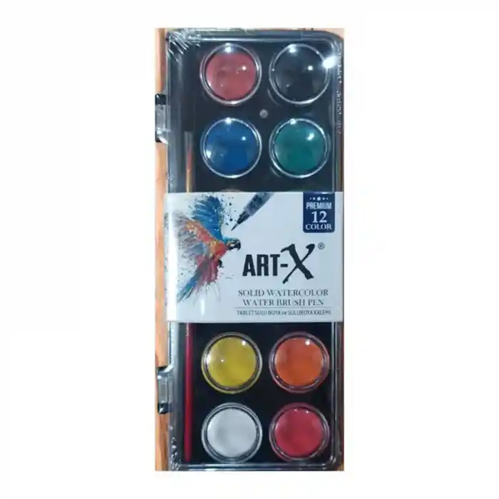 Funny Kıds Art-x 18400 12 Renk Tablet Sulu Boya