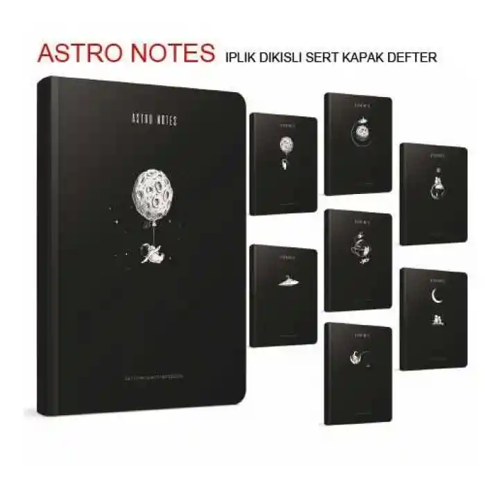 Gıpta Astro Notes A6 80 Yp Çizgili Spr Karton Kapak Defter 6087 2011
