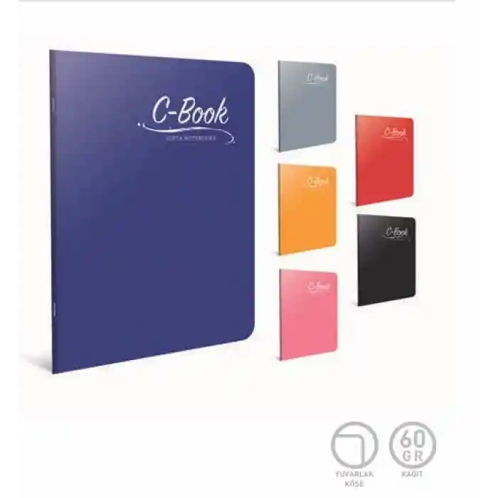 Gıpta C Book A4 40 Yp Pp Kpk Kareli Defter 6898