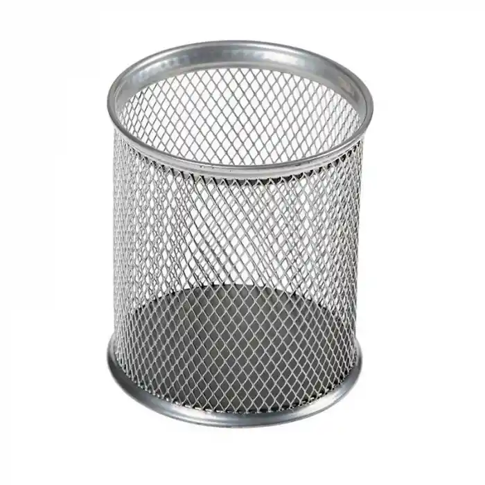 Globox 2986 Metal File Tekli Kalemlik Gri
