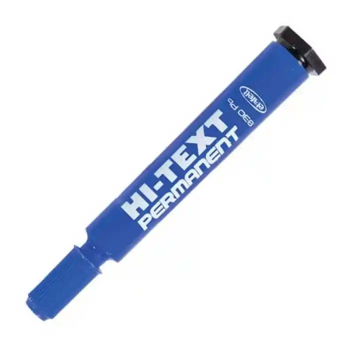 Hı-text 830 Pb Mavi Yuvarlak Uç Koli Kalemi