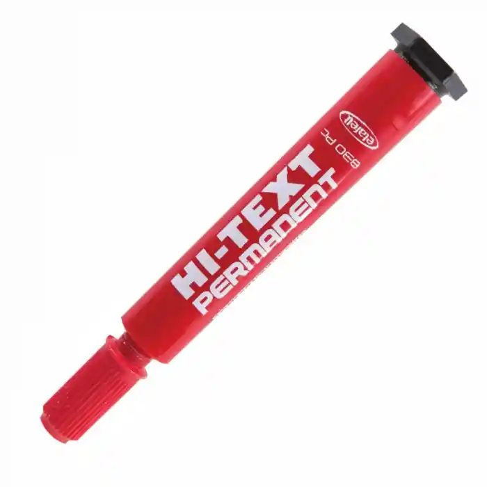 Hı-text 830 Pc Kırmızı Kesik Uç Koli Kalemi