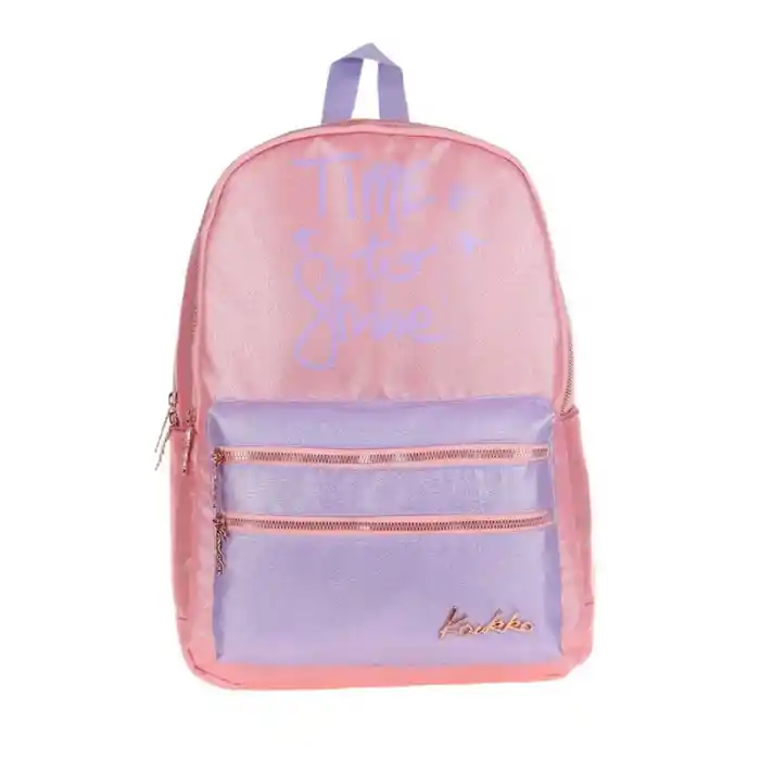 Kaukko K1570 Sparkle Sırt Çantası ( Duble Somon )
