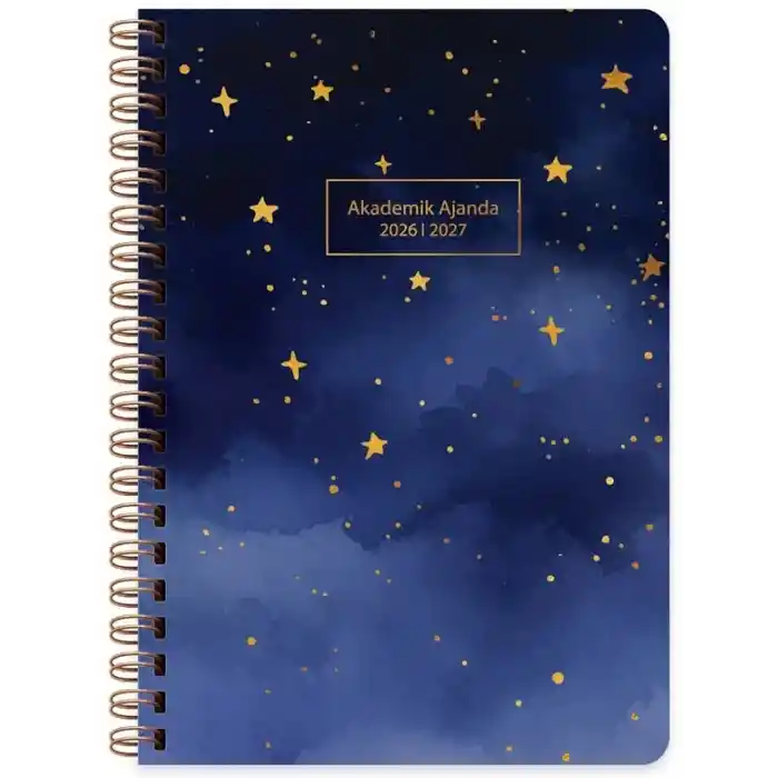Keskin 17x24 Spiralli Akademik Ajanda Nova 600209