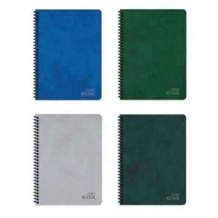 Keskin Alfa 16,5x22,5 120 Yp. Kareli Spiralli Sert Kapak Defter 410842