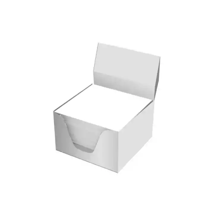 Küp Blok Kutulu Beyaz 8x8
