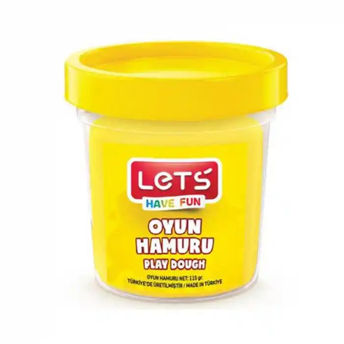 Lets Oyun Hamuru Sarı 115 Gr L8440-1