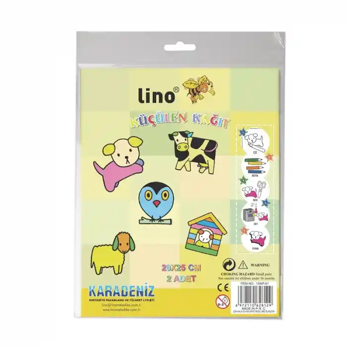 Lıno 13wp-01 Küçülen Kağıt Mat 20x25 Cm