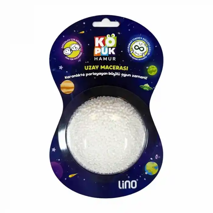 Lino 153006 Kurumayan Köpüklü Oyun Hamuru Uzay Macerası