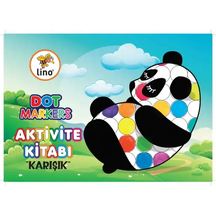 Lıno Ln-700 Dot Markers Boyama Kitabı