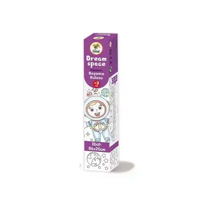 Lıno Ls-102 Yapışkanlı Boyama Rulosu Dream Space 86x20 Cm