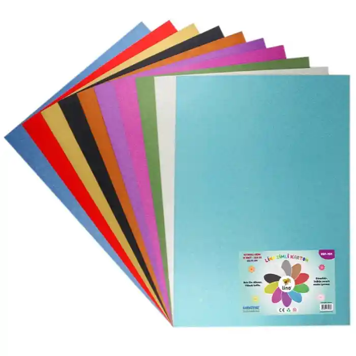 Lıno Simli Karton Karışık 10 Lu 50x70 Rbp-401