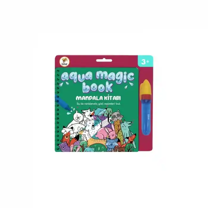 Lıno Tfl-1003 AQua Magıc Book Mandala Sihirli Boyama Kitabı