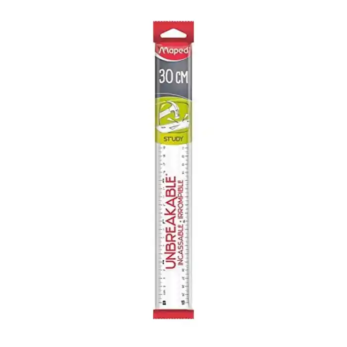 Maped 245620 30 Cm Esnek Plastik Cetvel Şeffaf