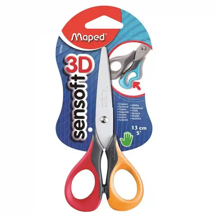 Maped 484211 Sensoft Makas Pastel 13 Cm