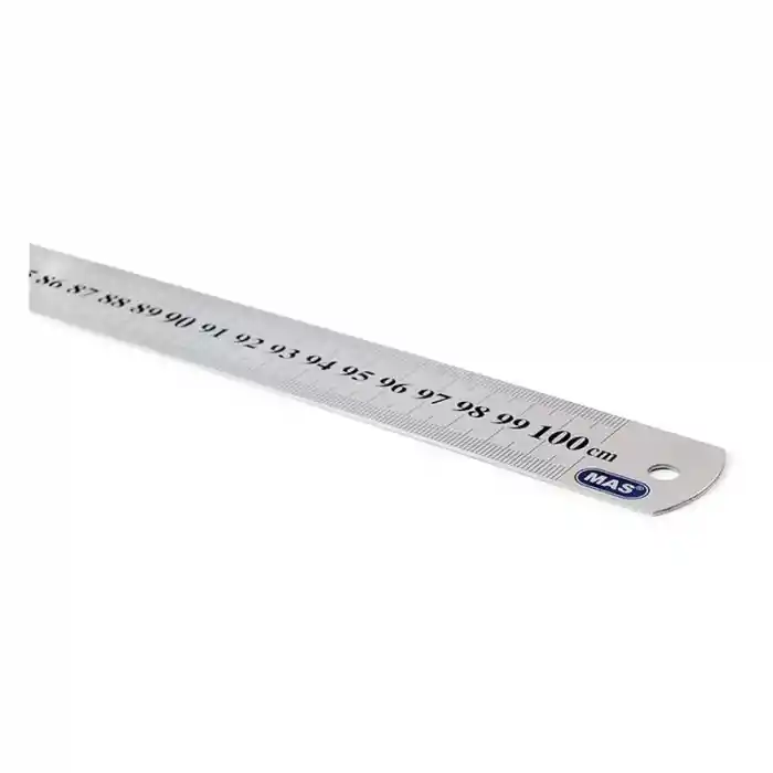 Mas 2400 Çelik Cetvel 100 Cm.
