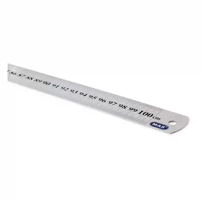 Mas 2400 Çelik Cetvel 100 Cm.